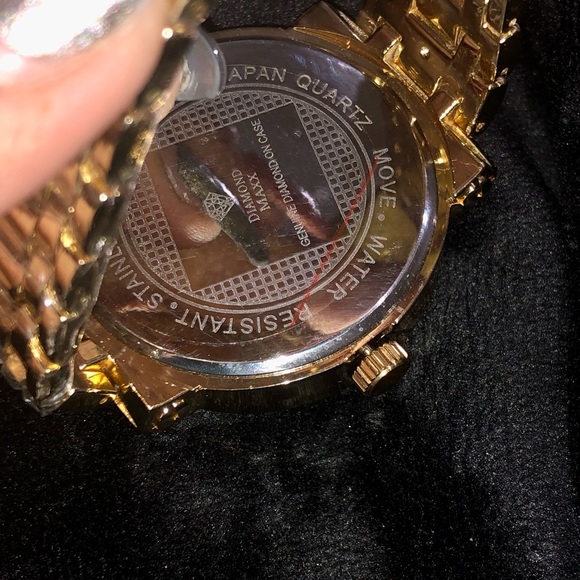 Real Diamond mens watch Not CZ! Best gift limited - Picture 7 of 14